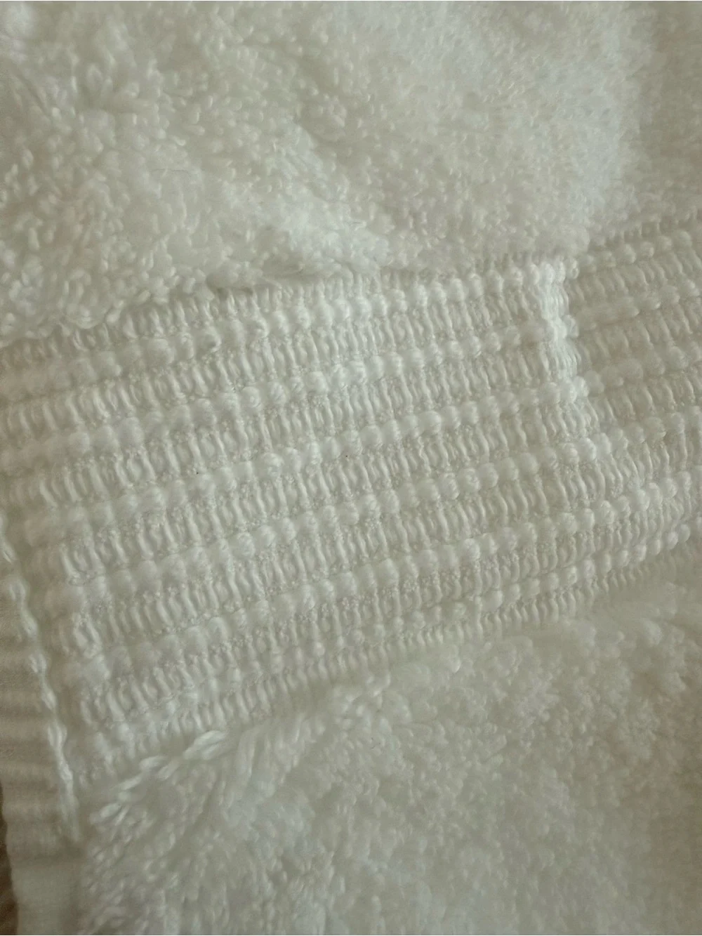 NEW Set of 2 Hudson Park Collection Turkish bath towel white $69 MSRP